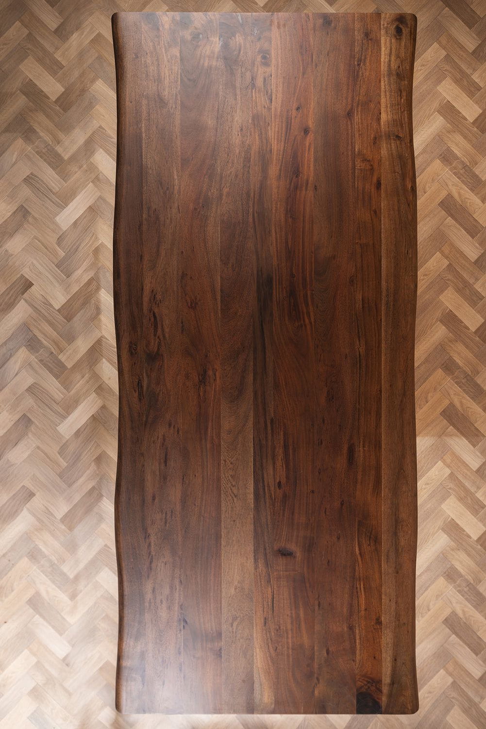 Ian Snow Ltd Capra Acacia Wood Vinegar Finish Dining Table