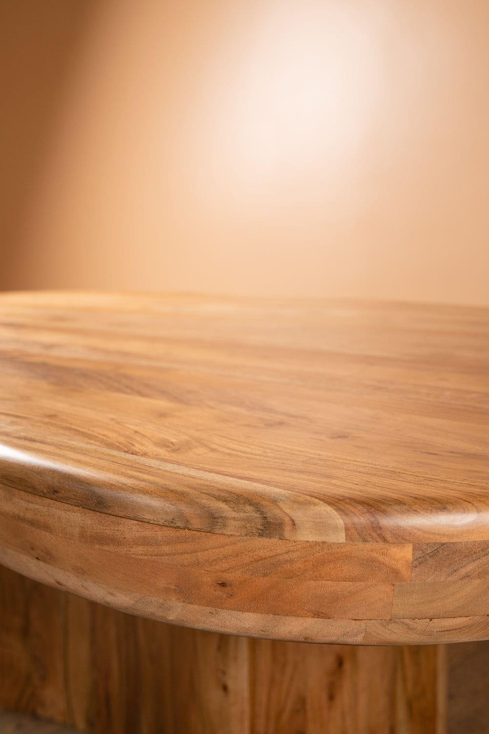 Ian Snow Ltd Tove Acacia Wood Natural Finish Dining Table