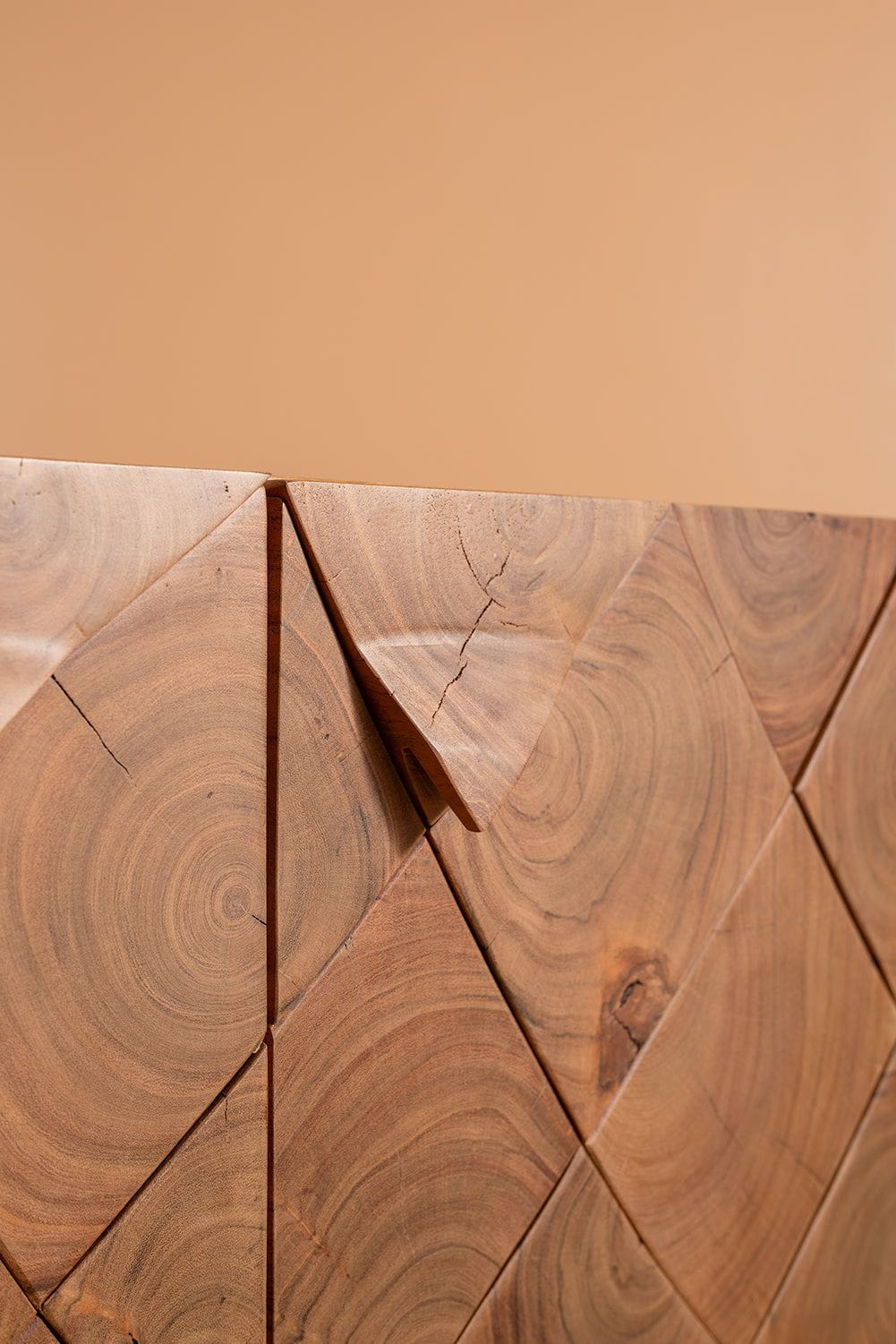 Ian Snow Ltd Calvino Acacia Wood Natural Finish Sideboard