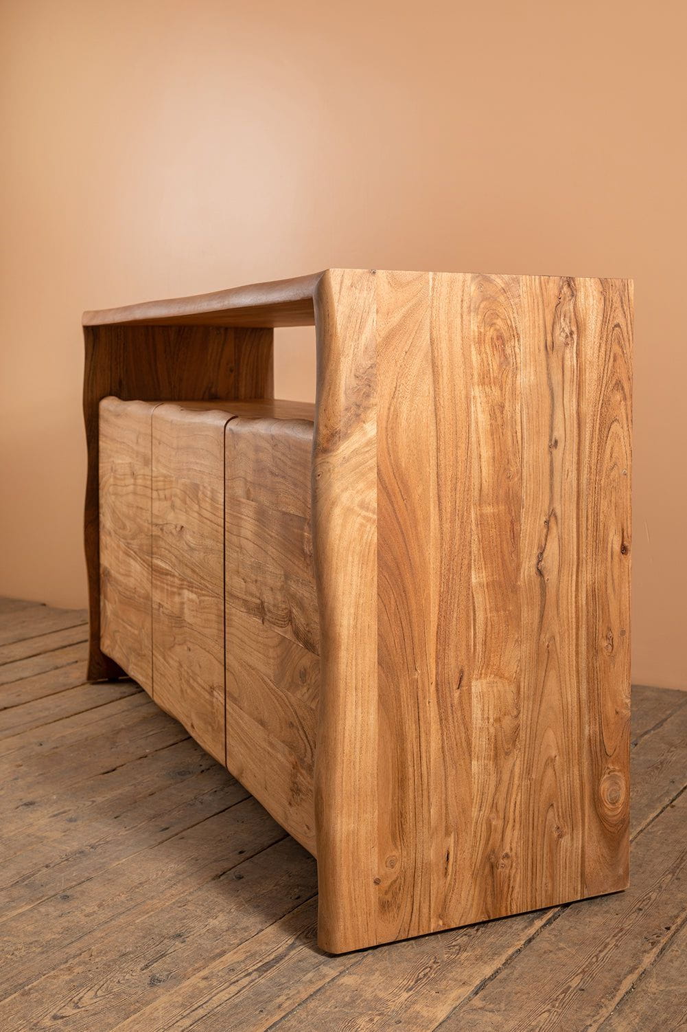 Ian Snow Ltd Doran Acacia Wood Natural Finish Sideboard