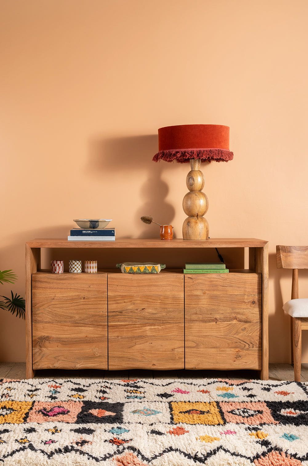 Ian Snow Ltd Doran Acacia Wood Natural Finish Sideboard