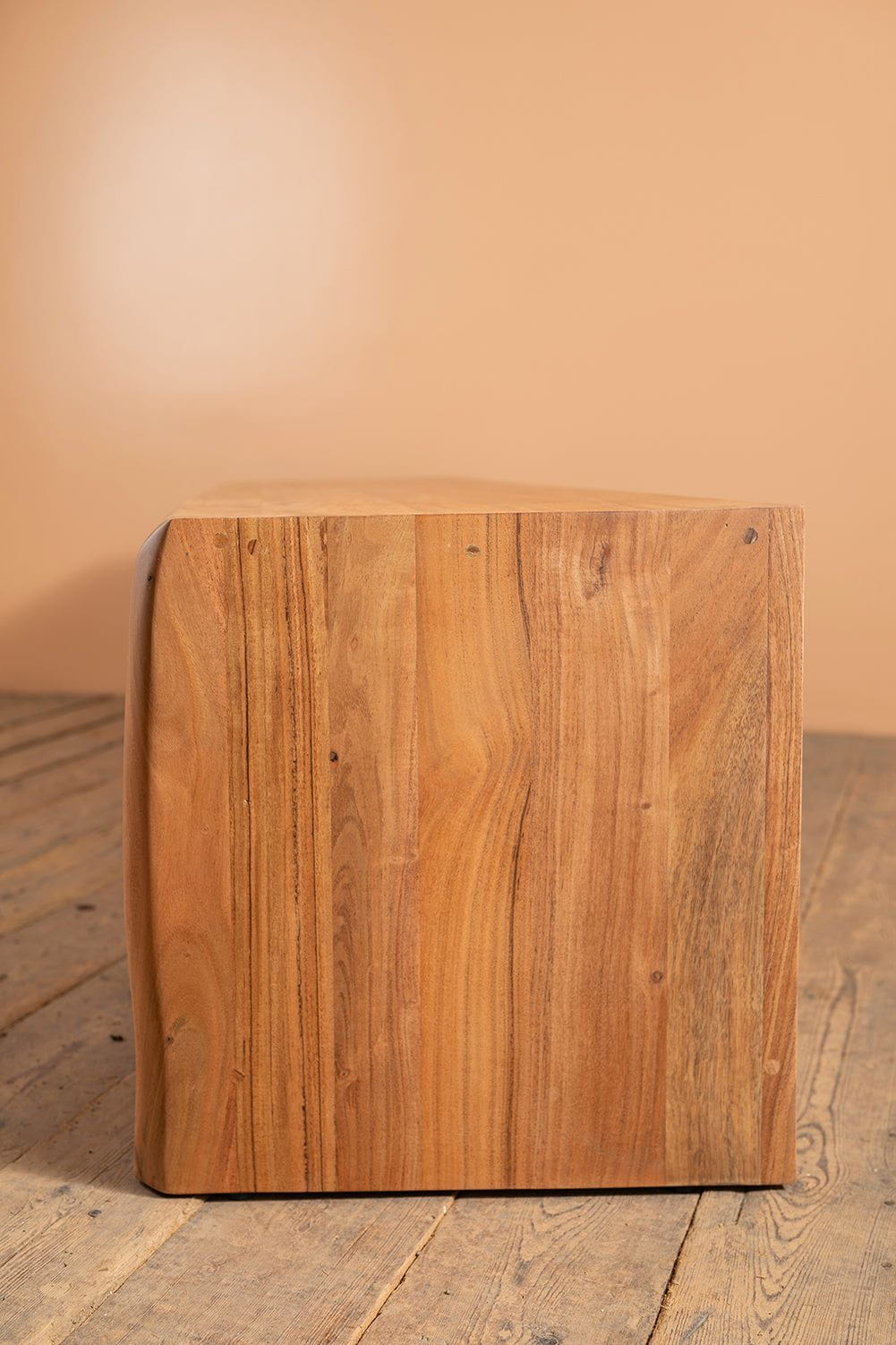 Ian Snow Ltd Doran Acacia Wood Natural Finish TV Cabinet
