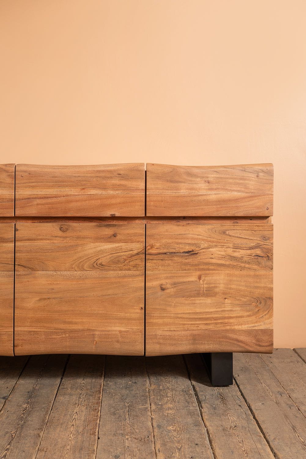 Ian Snow Ltd Mayer Acacia Wood Natural Finish Sideboard