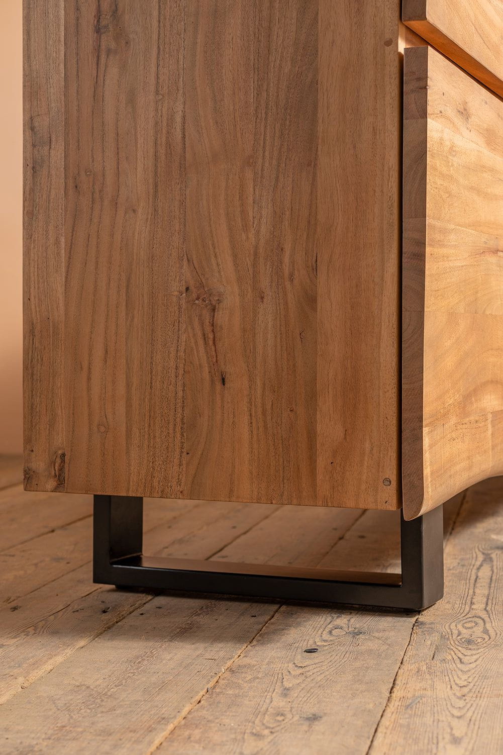 Ian Snow Ltd Mayer Acacia Wood Natural Finish Sideboard