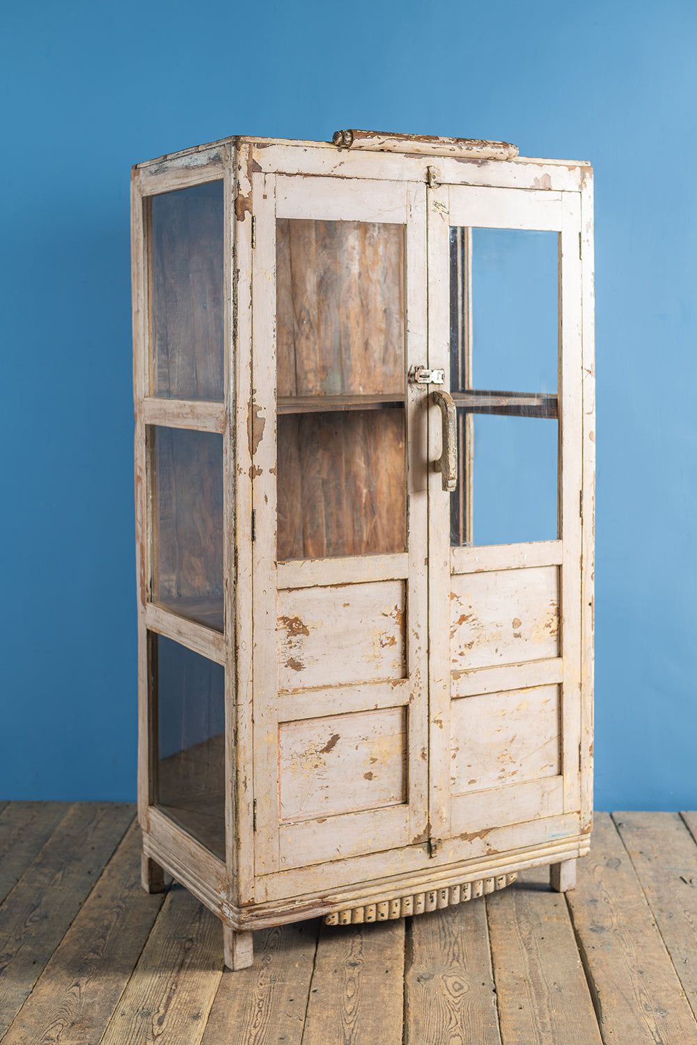 Ian Snow Ltd Cream Vintage Glazed Cabinet