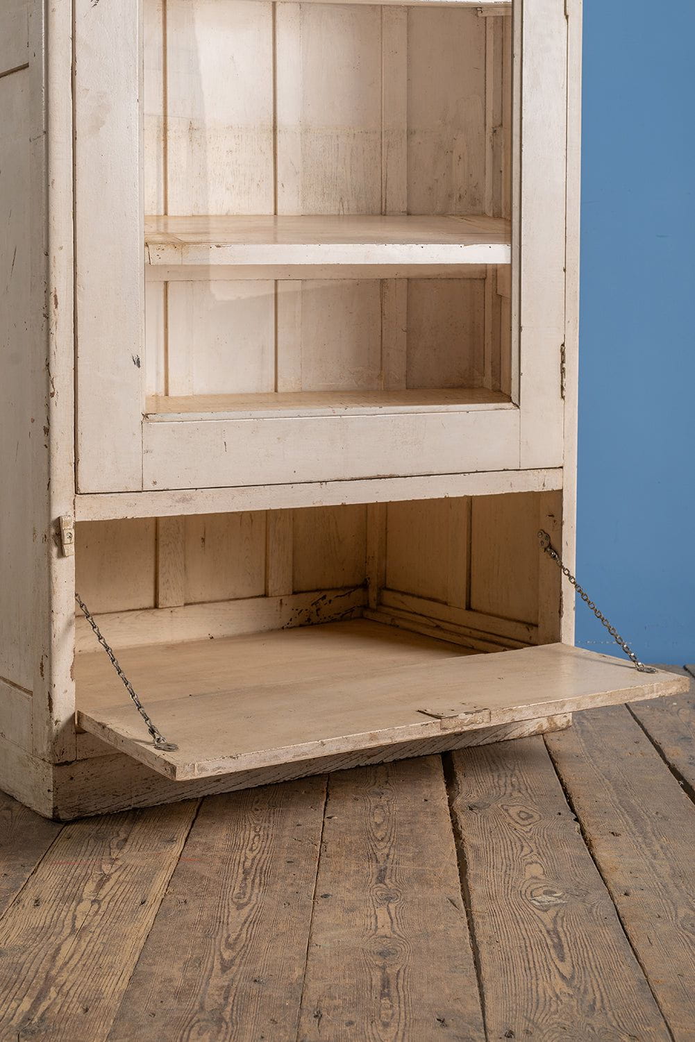 Ian Snow Ltd Cream Vintage Wooden Cabinet