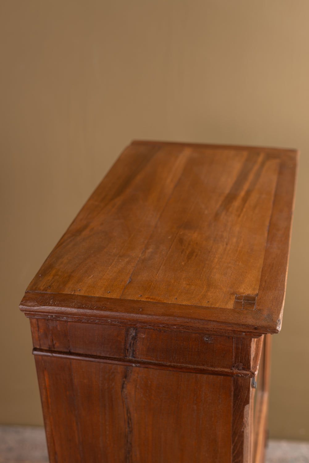 Ian Snow Ltd Vintage Wooden Glazed Cabinet