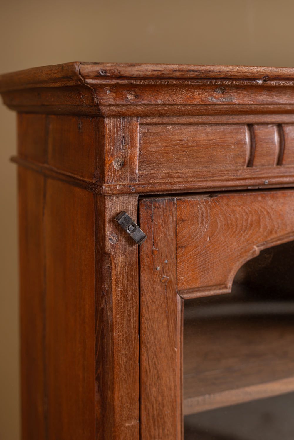 Ian Snow Ltd Vintage Wooden Glazed Cabinet