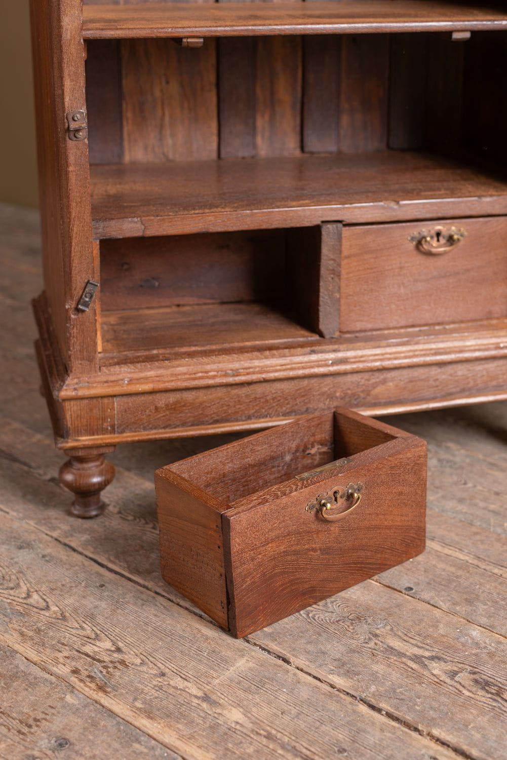 Ian Snow Ltd Vintage Wooden Glazed Cabinet