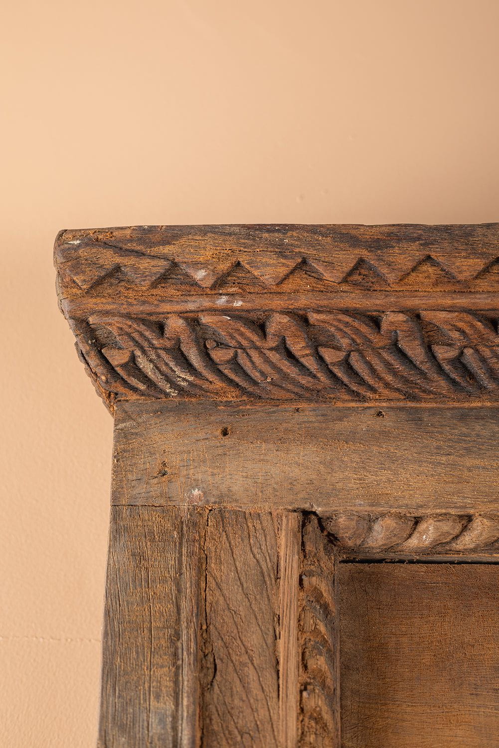 Ian Snow Ltd Wooden Vintage Carved Wall Mirror