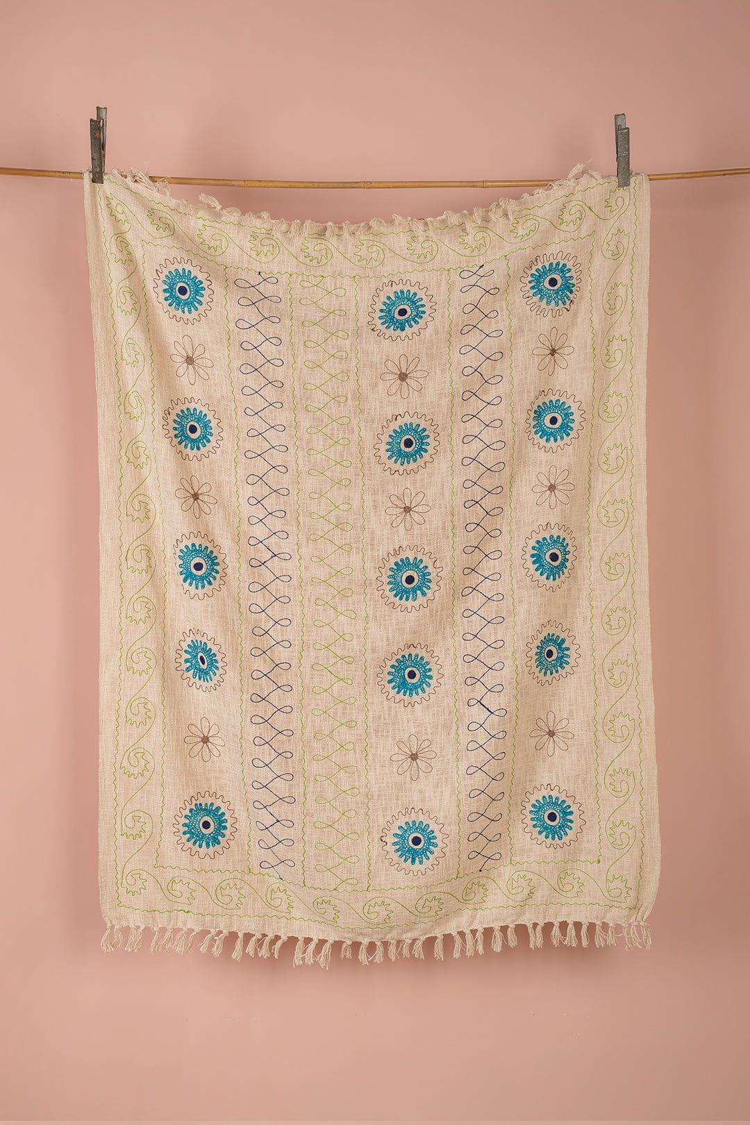 MYAKKA Enola Embroidered Throw