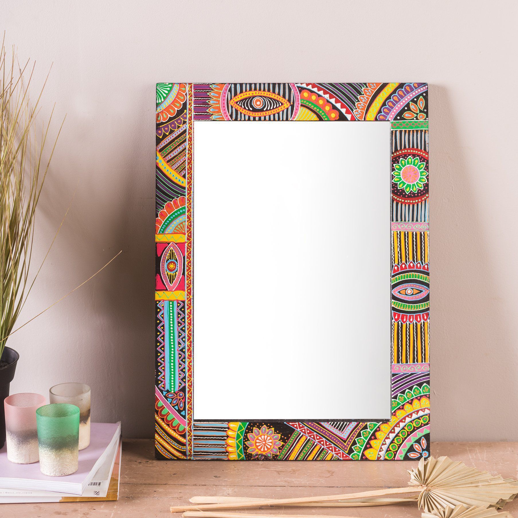 MYAKKA Hand Painted Mirror