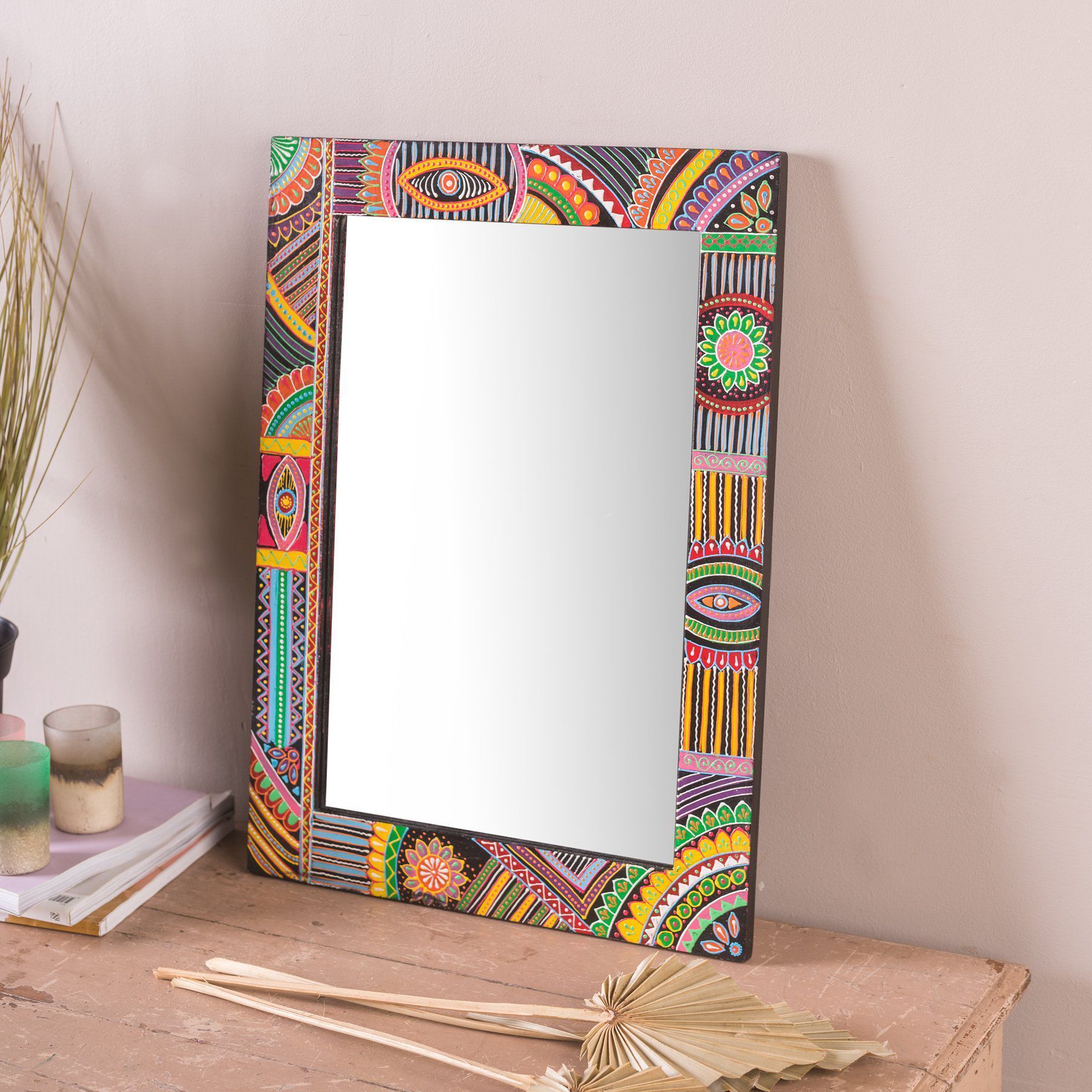 MYAKKA Hand Painted Mirror