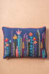 MYAKKA Perennials embroidered cotton Cushion Cover