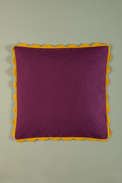 Muted Tones Block Colour Cotton Cushion Cover