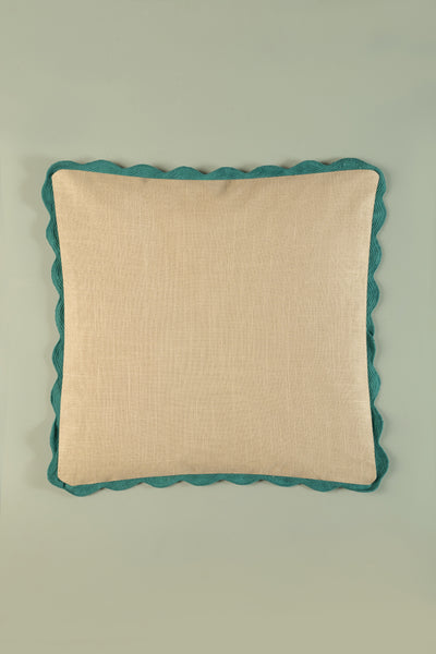 Muted Tones Block Colour Cotton Cushion Cover