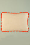 Rectangular Block Colour Cotton Cushion Cover