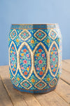 Hand Painted Navy Blue Side Table