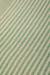 Green Stripe Recycled Cotton Throw