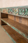 Vintage Carved & Coloured Sideboard