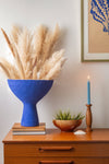 Ian Snow Ltd Royal Blue Catran Goblet Vase