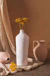 Ian Snow Ltd White Catran Vase