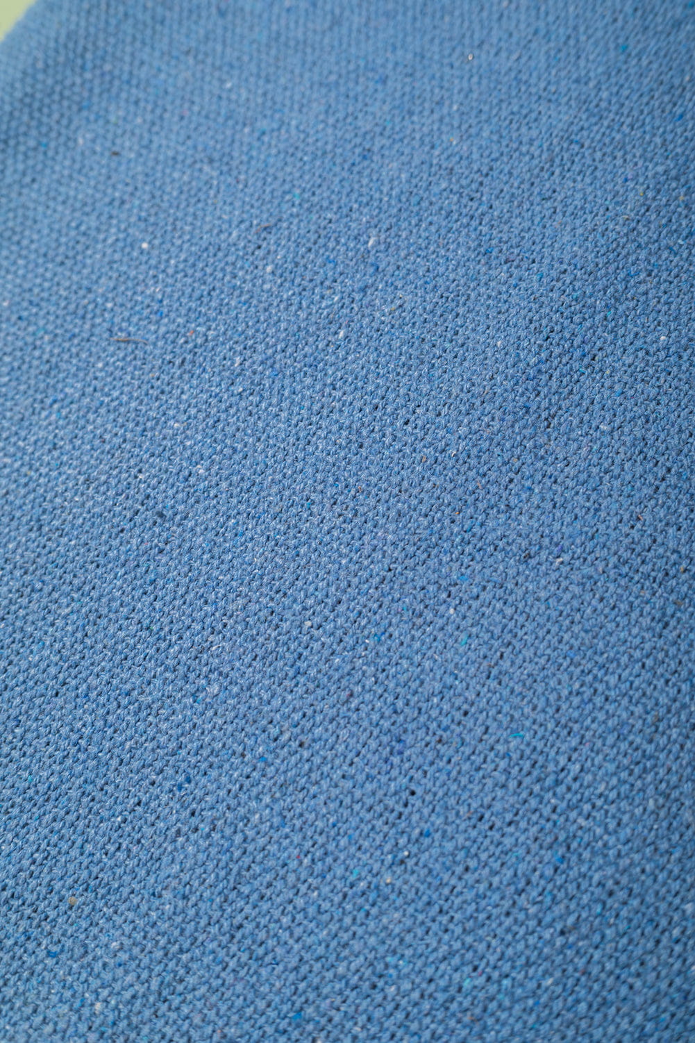 Ian Snow Ltd Pale Blue 100% Recycled Cotton Block Colour Throw