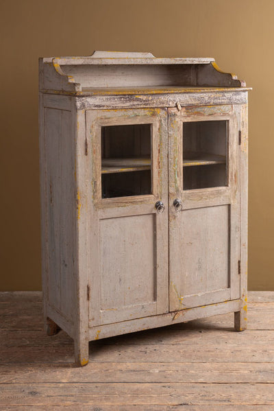 Ian Snow Ltd Grey Vintage Glazed Cabinet