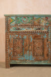 Ian Snow Ltd Vintage Carved & Coloured Sideboard