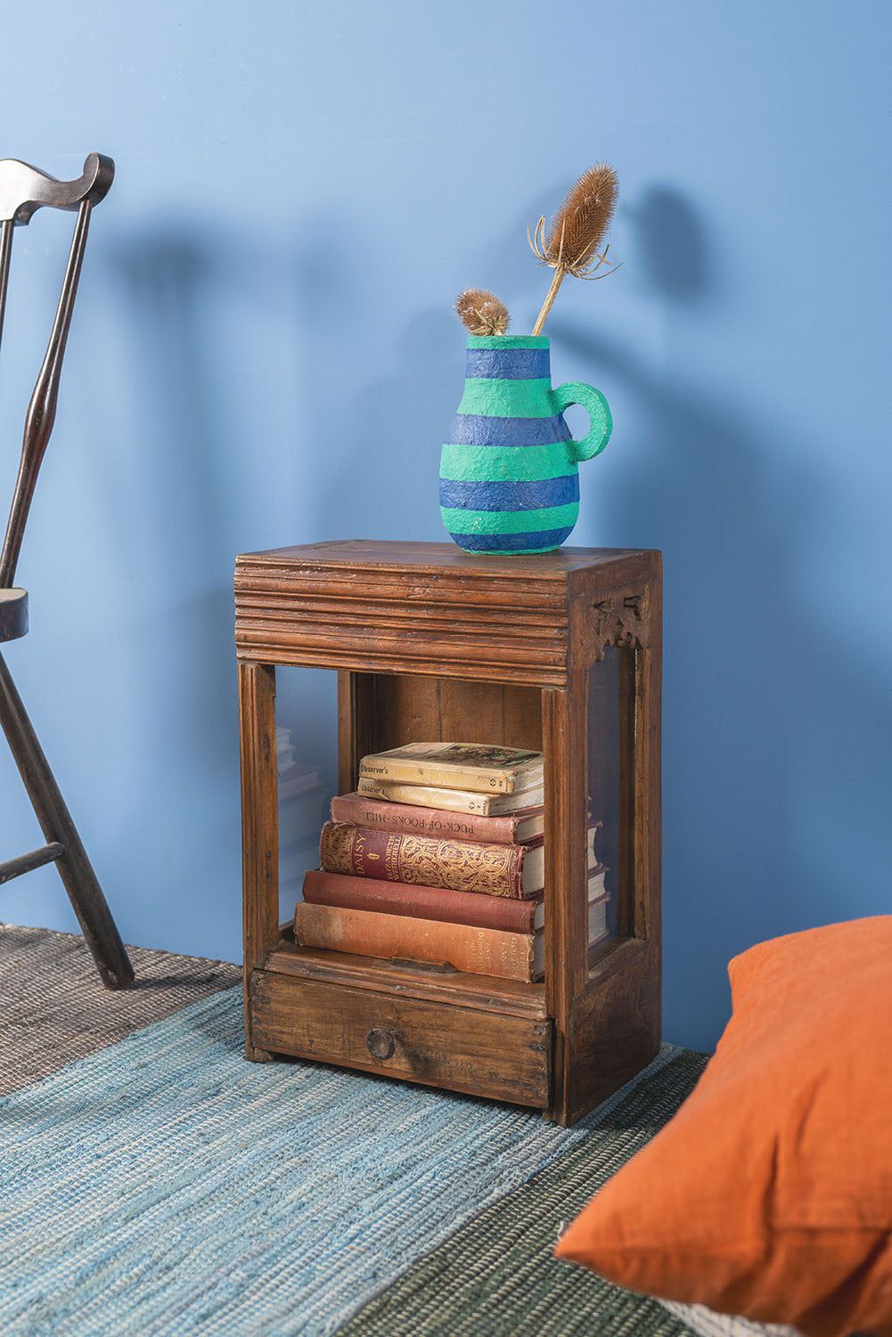 Ian Snow Ltd Vintage Wooden Open Showcase