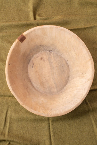 Ian Snow Ltd Vintage Wooden Parat Bowl - 24