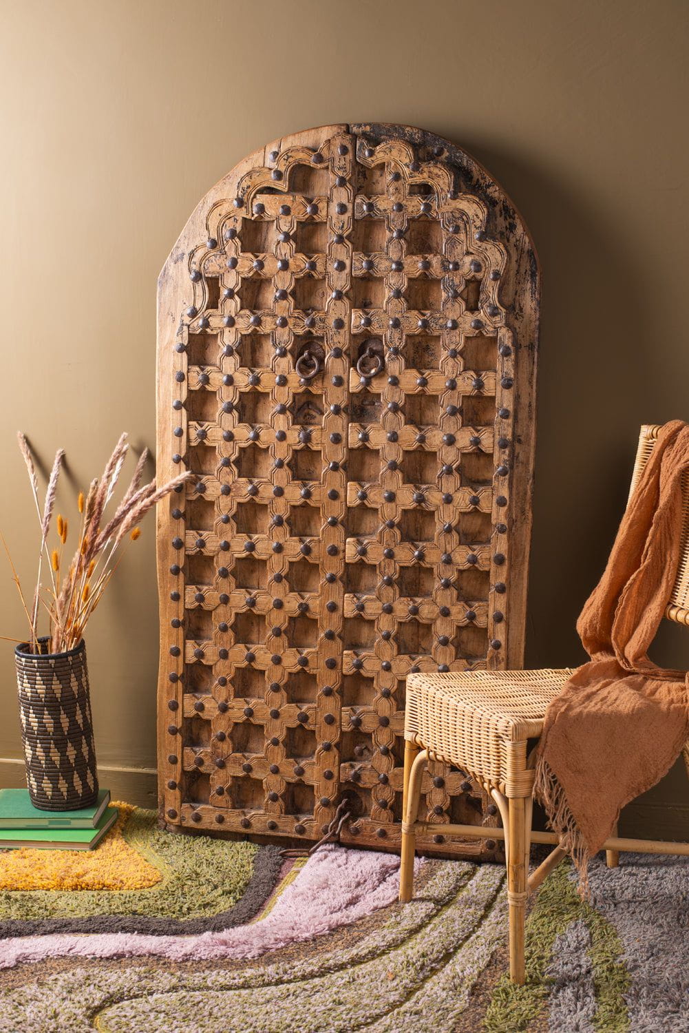 Ian Snow Ltd Wooden Vintage Arched Door Panels