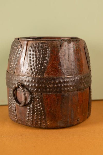 Ian Snow Ltd Wooden Vintage Barrel Pots - 03