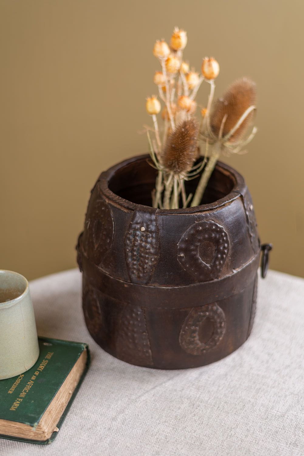 Ian Snow Ltd Wooden Vintage Barrel Pots - 08