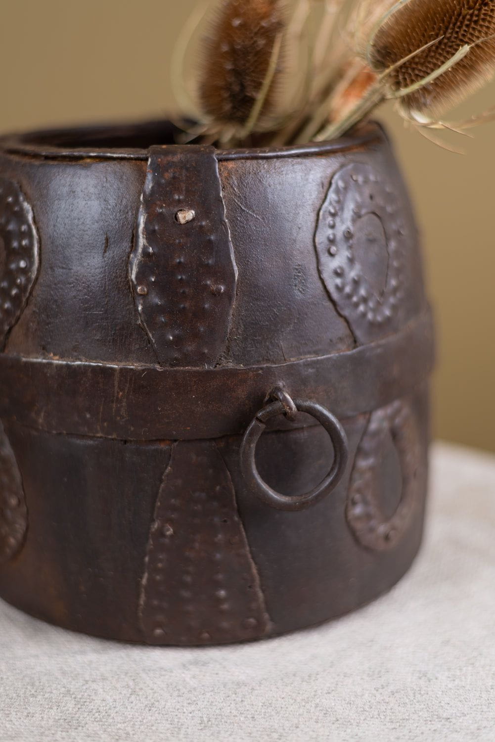 Ian Snow Ltd Wooden Vintage Barrel Pots - 08