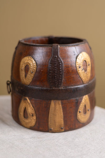 Ian Snow Ltd Wooden Vintage Barrel Pots - 11