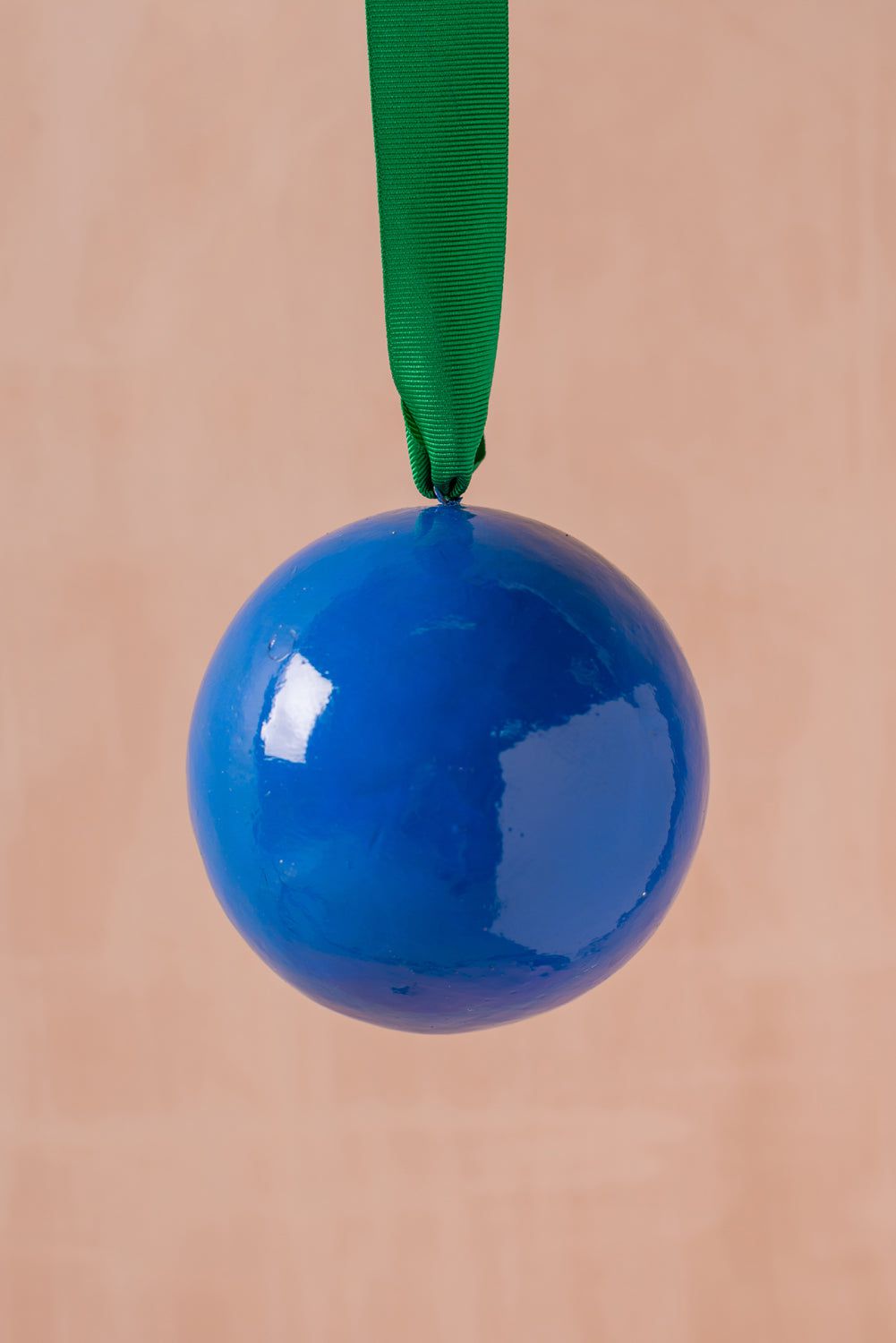 Ian Snow Ltd Blue and Green Colourblock Bauble