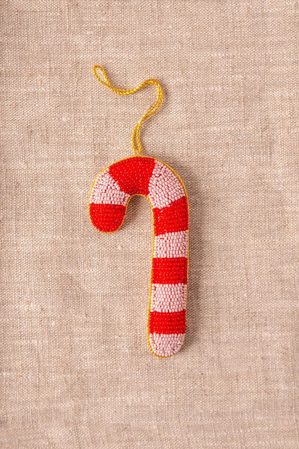 Ian Snow Ltd Candy Cane Decoration (Virgin Plastic Free)