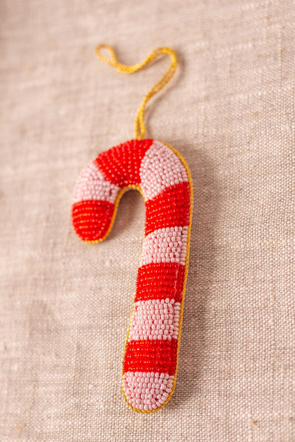 Ian Snow Ltd Candy Cane Decoration (Virgin Plastic Free)