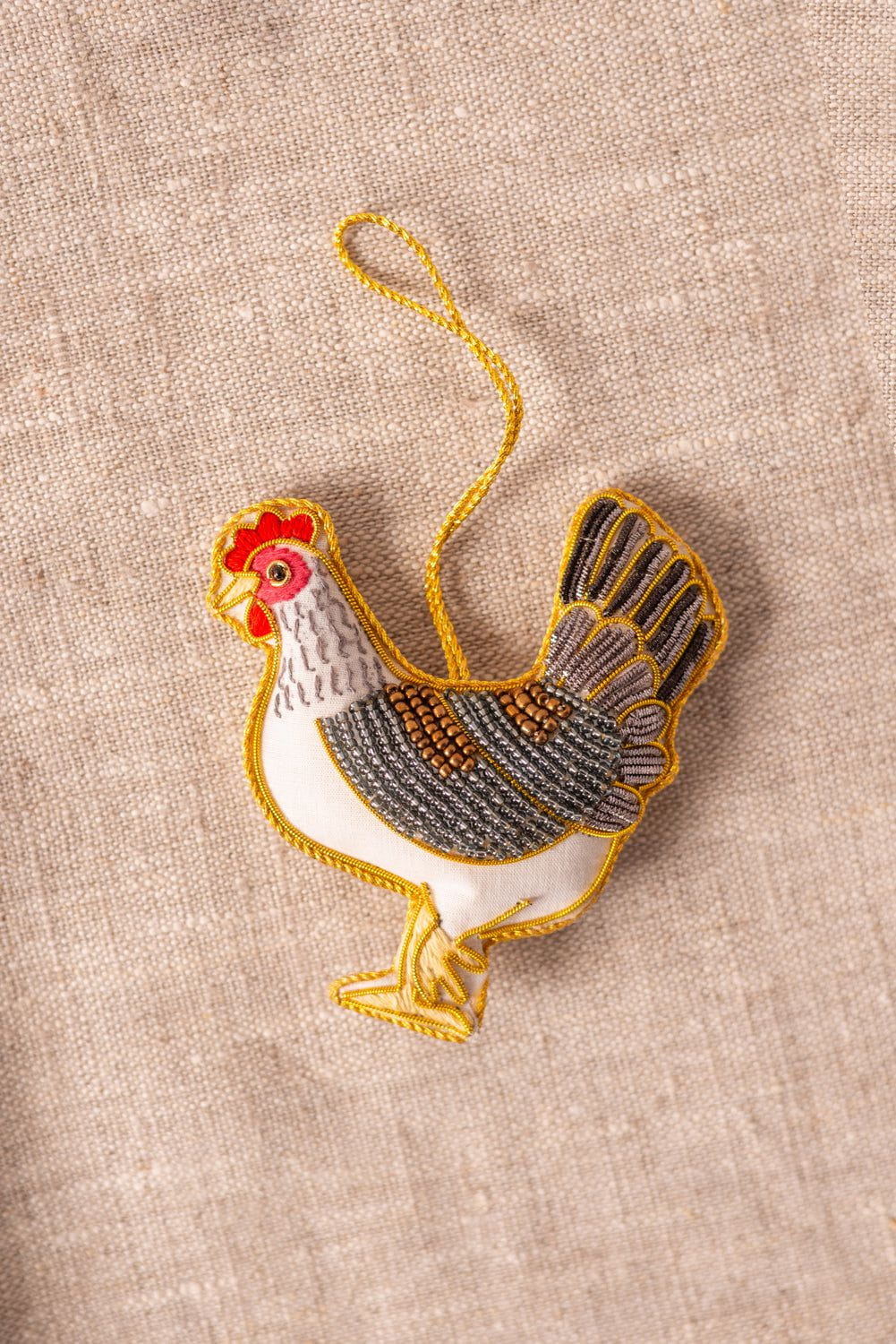 Ian Snow Ltd Chicken Decoration (Virgin Plastic Free)
