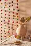 Ian Snow Ltd Garland with 20 Small Frosted Metallic Glass Baubles