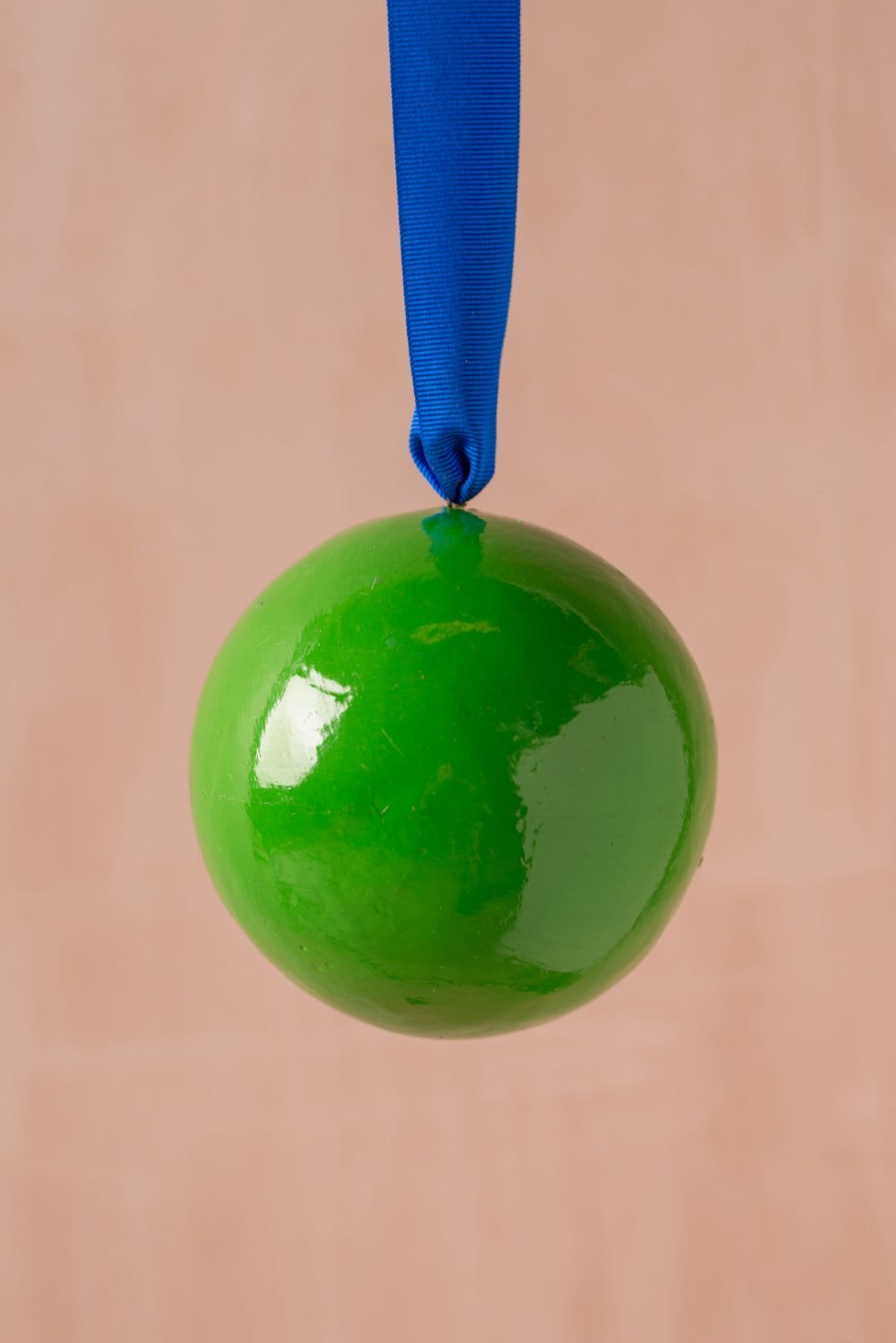 Ian Snow Ltd Green and Blue Colourblock Bauble