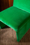 MYAKKA Emerald Green Velvet Upholstered Chair