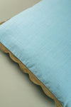 MYAKKA Muted Tones Block Colour Cotton Cushion Cover