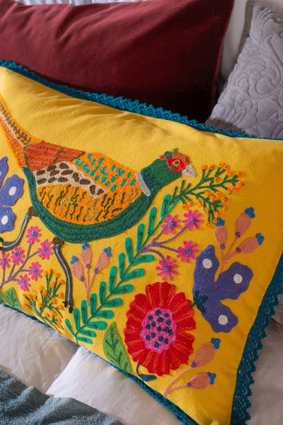 MYAKKA Pheasant Cushion Cover