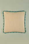 MYAKKA Muted Tones Block Colour Cotton Cushion Cover Ecru / Unfilled