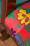 MYAKKA Ex Sample/Seconds Suzani Patchwork Bench - 3