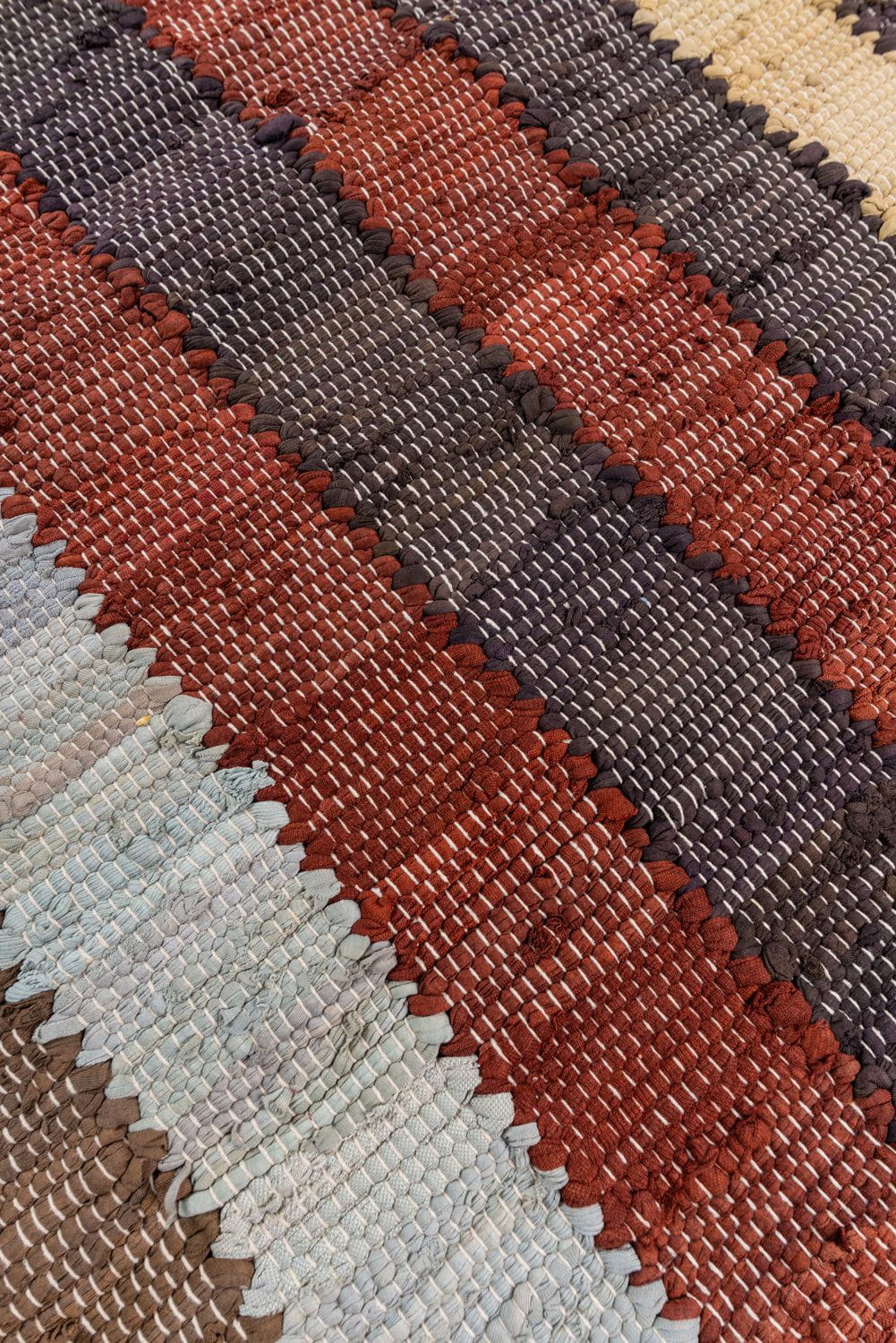 MYAKKA Hygge Tones Striped Recycled Runner Rug