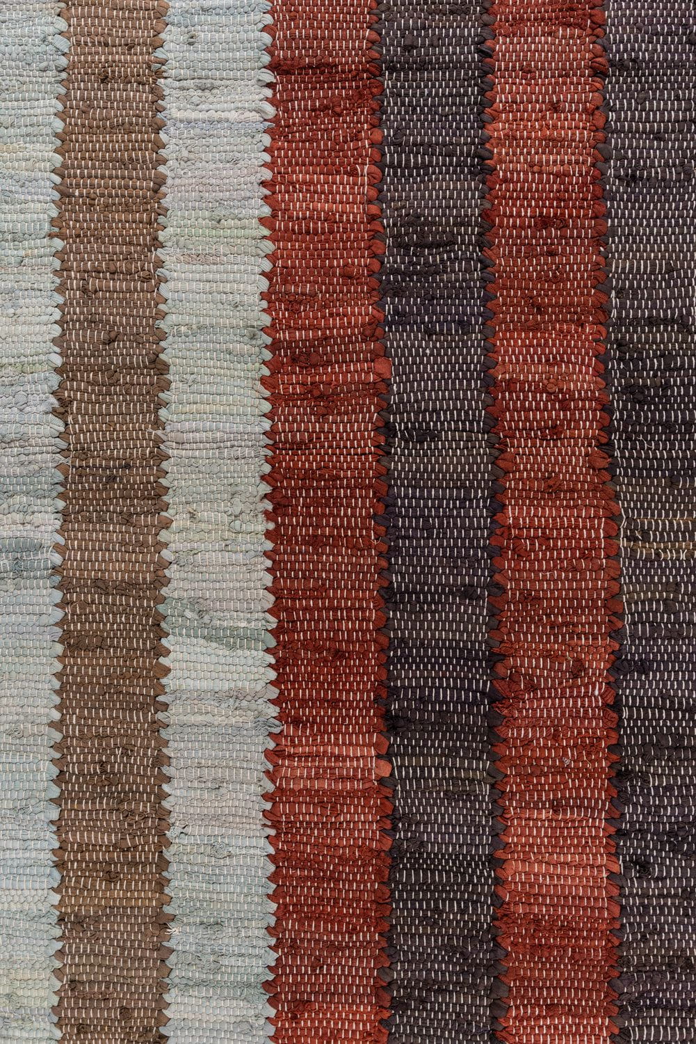 MYAKKA Hygge Tones Striped Recycled Runner Rug