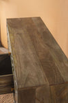 MYAKKA Block Design Mango Wood Sideboard